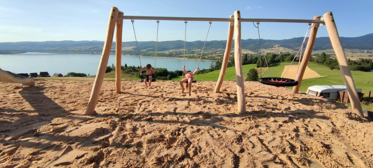 Domki z Górki na Pazurki Falsztyn Exterior foto