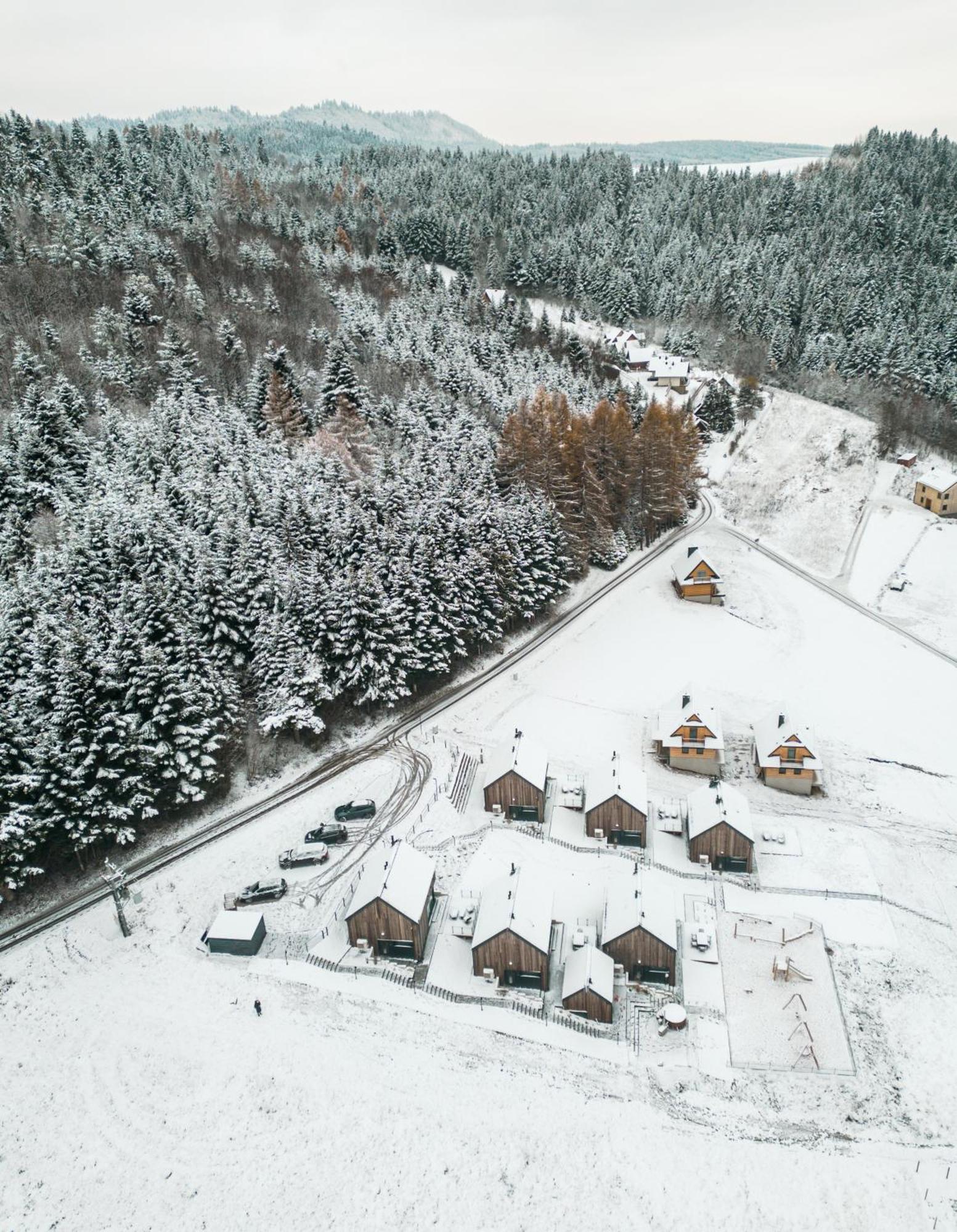 Domki z Górki na Pazurki Falsztyn Exterior foto